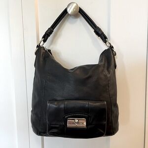 Leather Coach Shoulder Bag